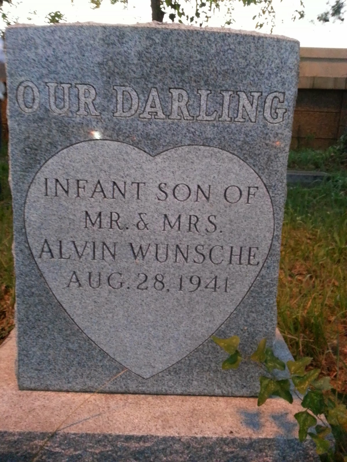 Friedhöfe in zwickau, hauptfriedhof, alt Living History Journal: 14. The Wunsche Family Cemetery